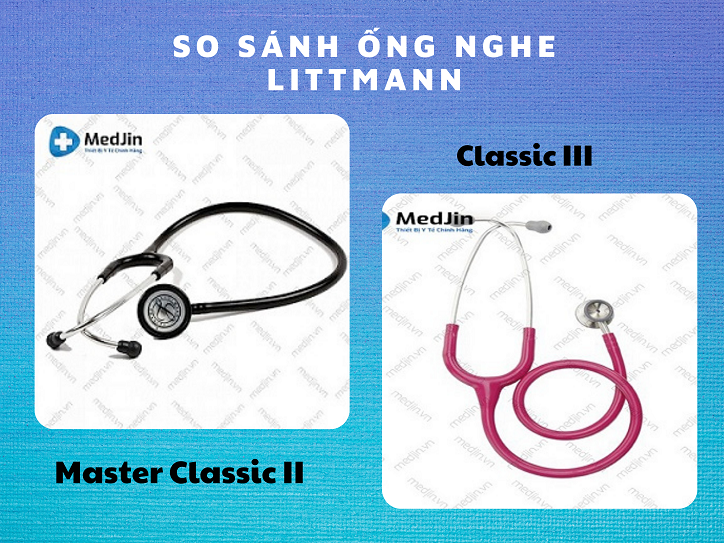 Ống nghe Littmann Classic III vs Littmann Master Classic 2? Loại nào tốt?
